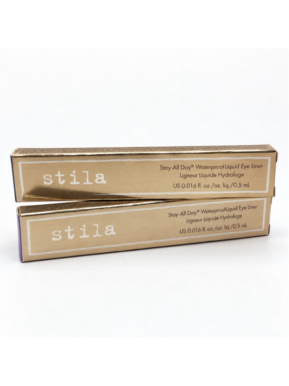 Stila Stay All Day Waterproof Liquid Eye Liner Set - Marine & Violet Haze